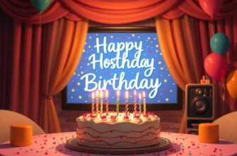 День рождения как ТВ-шоу: праздник по сценарию от goodnight.show