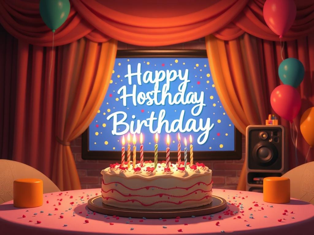 День рождения как ТВ-шоу: праздник по сценарию от goodnight.show